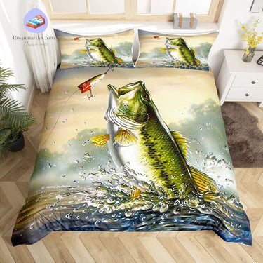 Housse de Couette Pêche Brochet